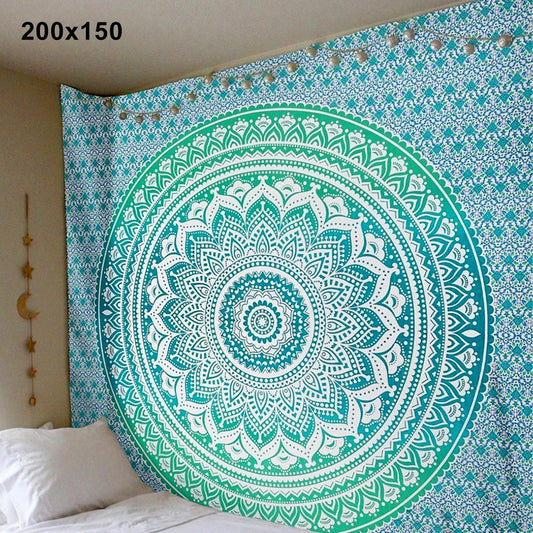 Bohemian Mandala Wall Tapestry - Boho Wall Decor for Bedroom and Livingroom