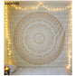 Bohemian Mandala Wall Tapestry - Boho Wall Decor for Bedroom and Livingroom
