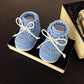 Hand-Woven Baby Shoes for Boys and Girls