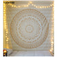 Bohemian Mandala Wall Tapestry - Boho Wall Decor for Bedroom and Livingroom