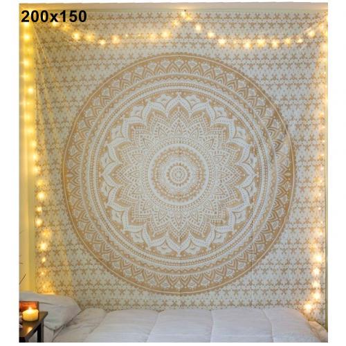 Bohemian Mandala Wall Tapestry - Boho Wall Decor for Bedroom and Livingroom