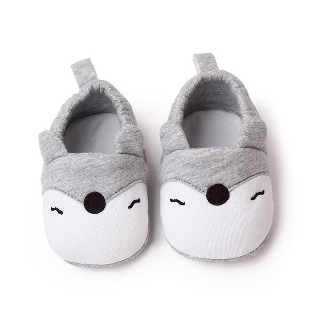 Cartoon Animal Soft Sole Baby Shoes for Newborns